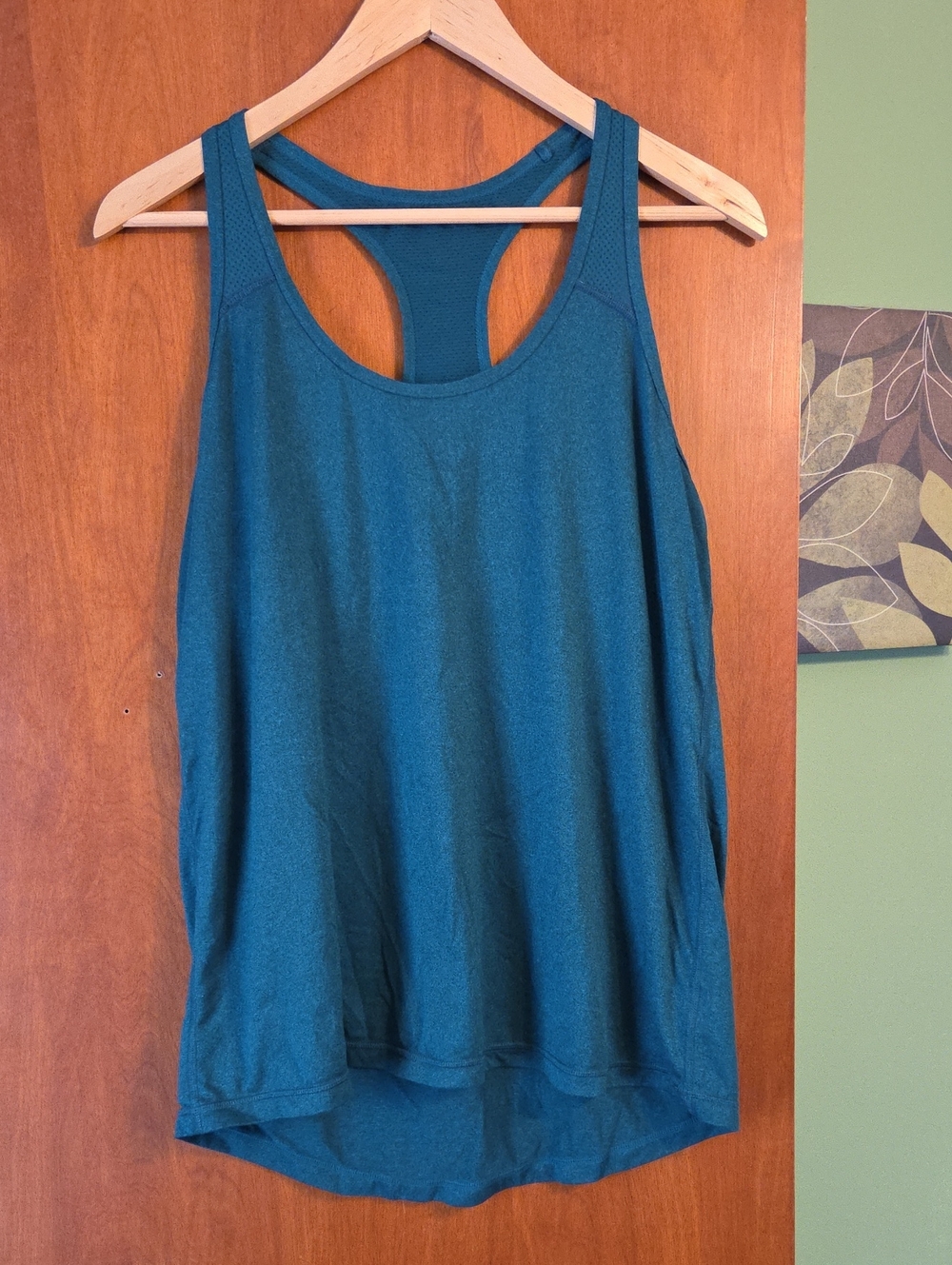 Xersion Teal Racerback Athletic Tank